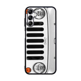White Jeep Wrangler Case Samsung Galaxy A15 BC1875