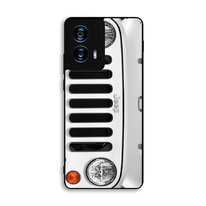 White Jeep Wrangler Motorola Moto G Power 5G 2024 Case BC1875