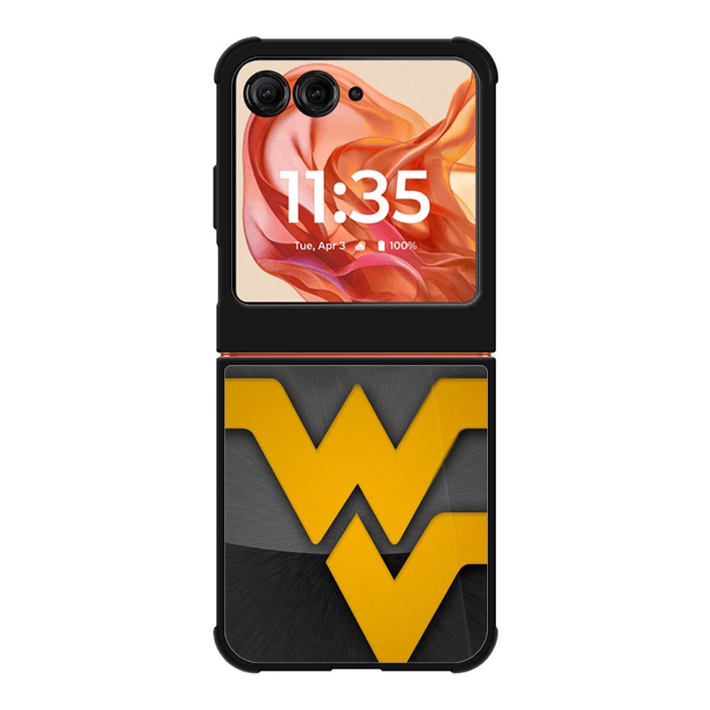 West Virginia UWV Mountaineers Logo Motorola Moto Razr 2025/2024 , Moto Razr 60/50 Case BC1876