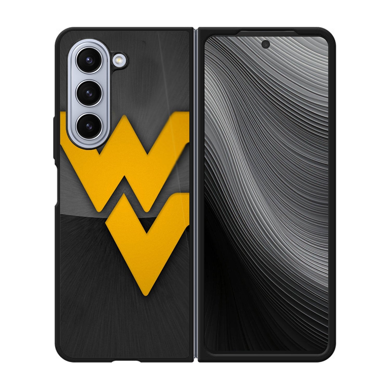 West Virginia UWV Mountaineers Logo Case Samsung Galaxy z Fold 5 5G BC1876