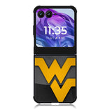 West Virginia UWV Mountaineers Logo Motorola Moto Razr 2024 , Moto Razr 50 Case FE1876