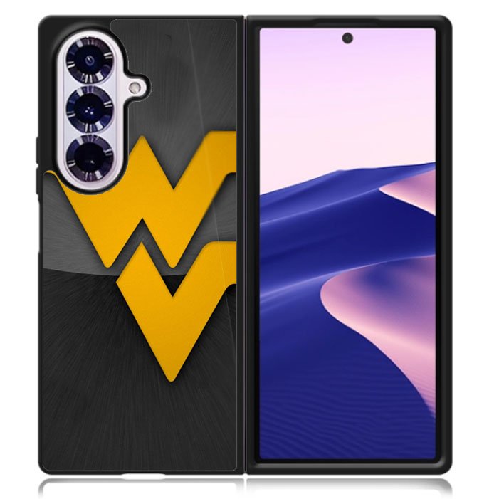 West Virginia UWV Mountaineers Logo Samsung Galaxy Z Fold 7 5G Case BC1876