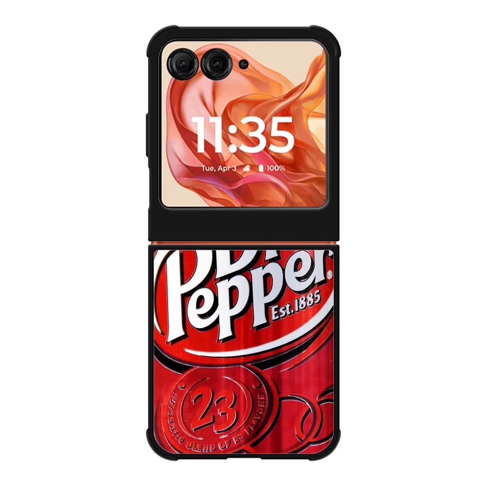 Dr Pepper Canned Can Drink Cola Soda Beverage Motorola Moto Razr 2025/2024 , Moto Razr 60/50 Case BC1880