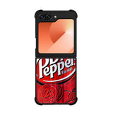 Dr Pepper Canned Can Drink Cola Soda Beverage Case Samsung Galaxy Z Flip 6 5G BC1880