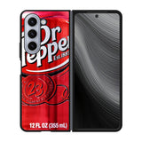 Dr Pepper Canned Can Drink Cola Soda Beverage Case Samsung Galaxy z Fold 5 5G BC1880