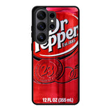 Dr Pepper Canned Can Drink Cola Soda Beverage Case Samsung Galaxy S26 Plus Case DC0547