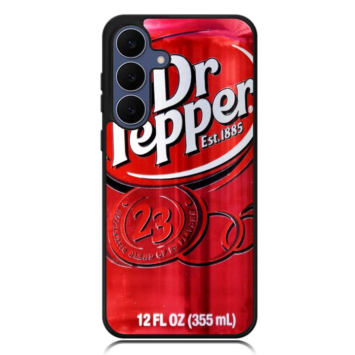 Dr Pepper Canned Can Drink Cola Soda Beverage Samsung Galaxy S25 FE Case BC1880