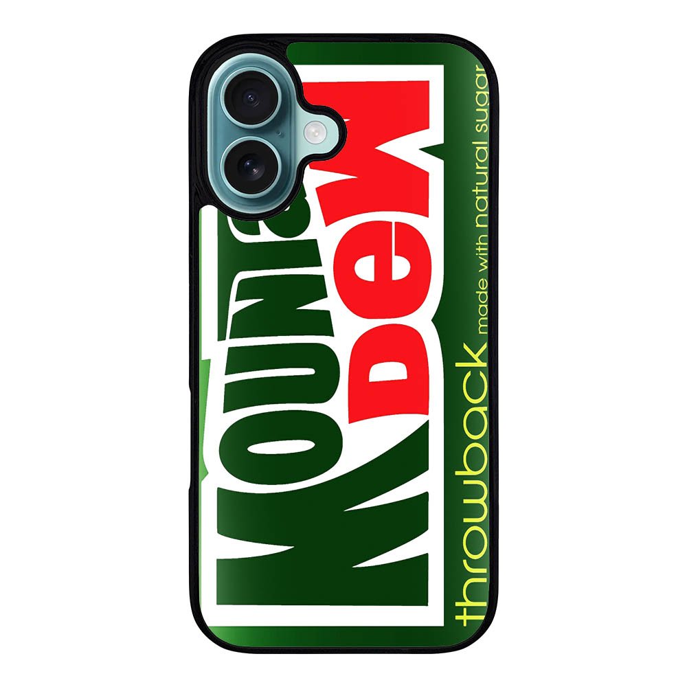 Funny Mountain Dew Case iPhone 16 Plus BC1884