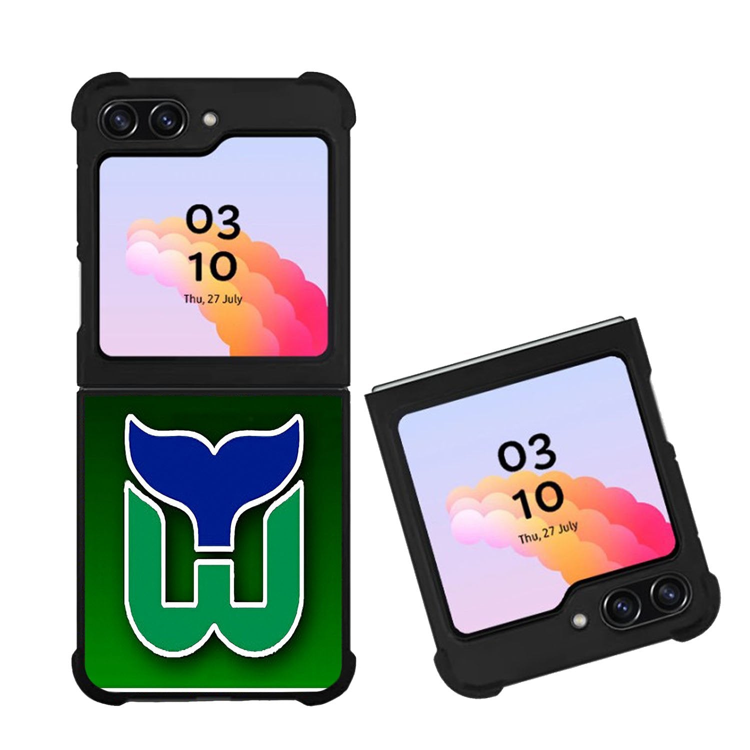Hartford Whalers NHL Hockey Team Logo Case Samsung Galaxy Z Flip 5 5G BC1887