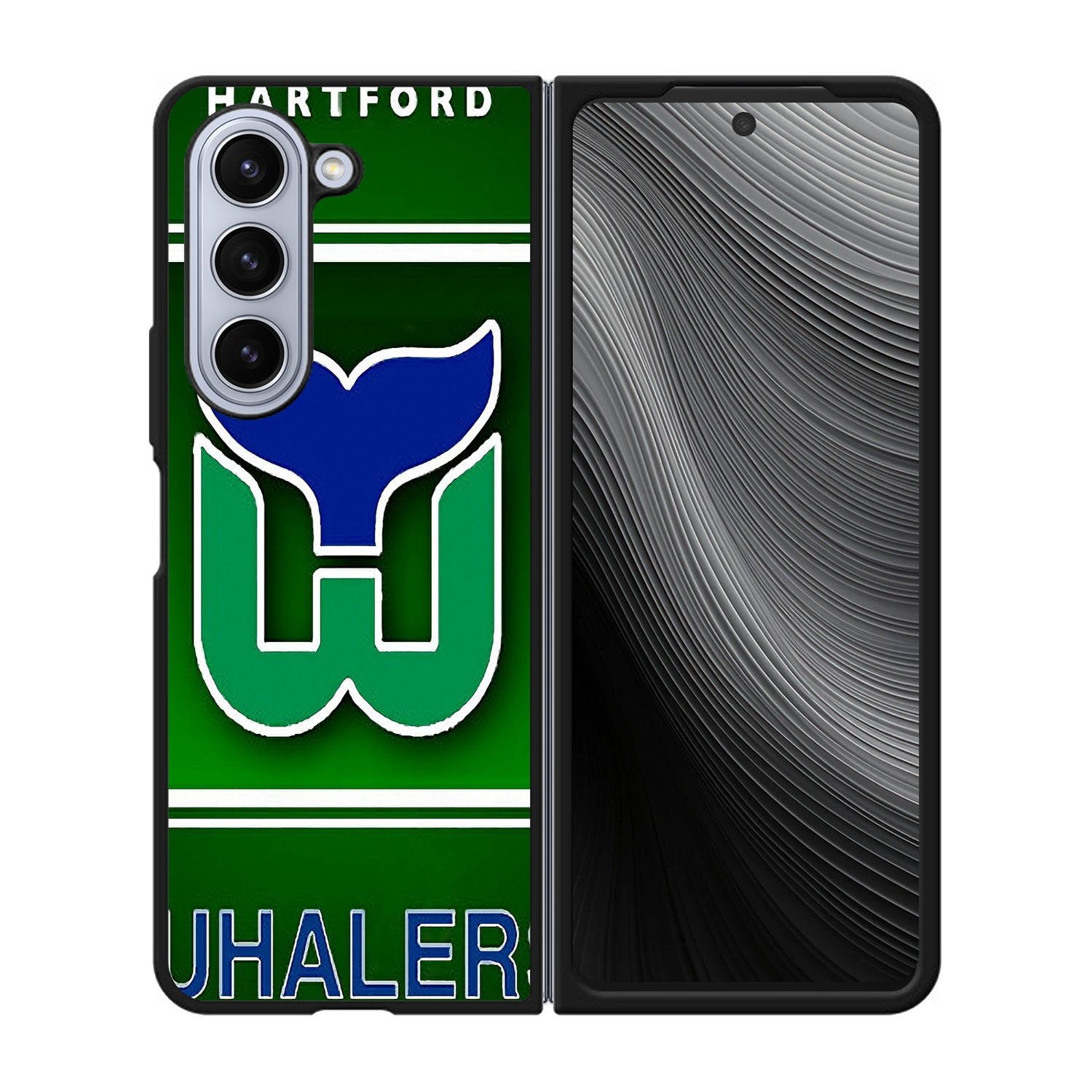 Hartford Whalers NHL Hockey Team Logo Case Samsung Galaxy z Fold 5 5G BC1887