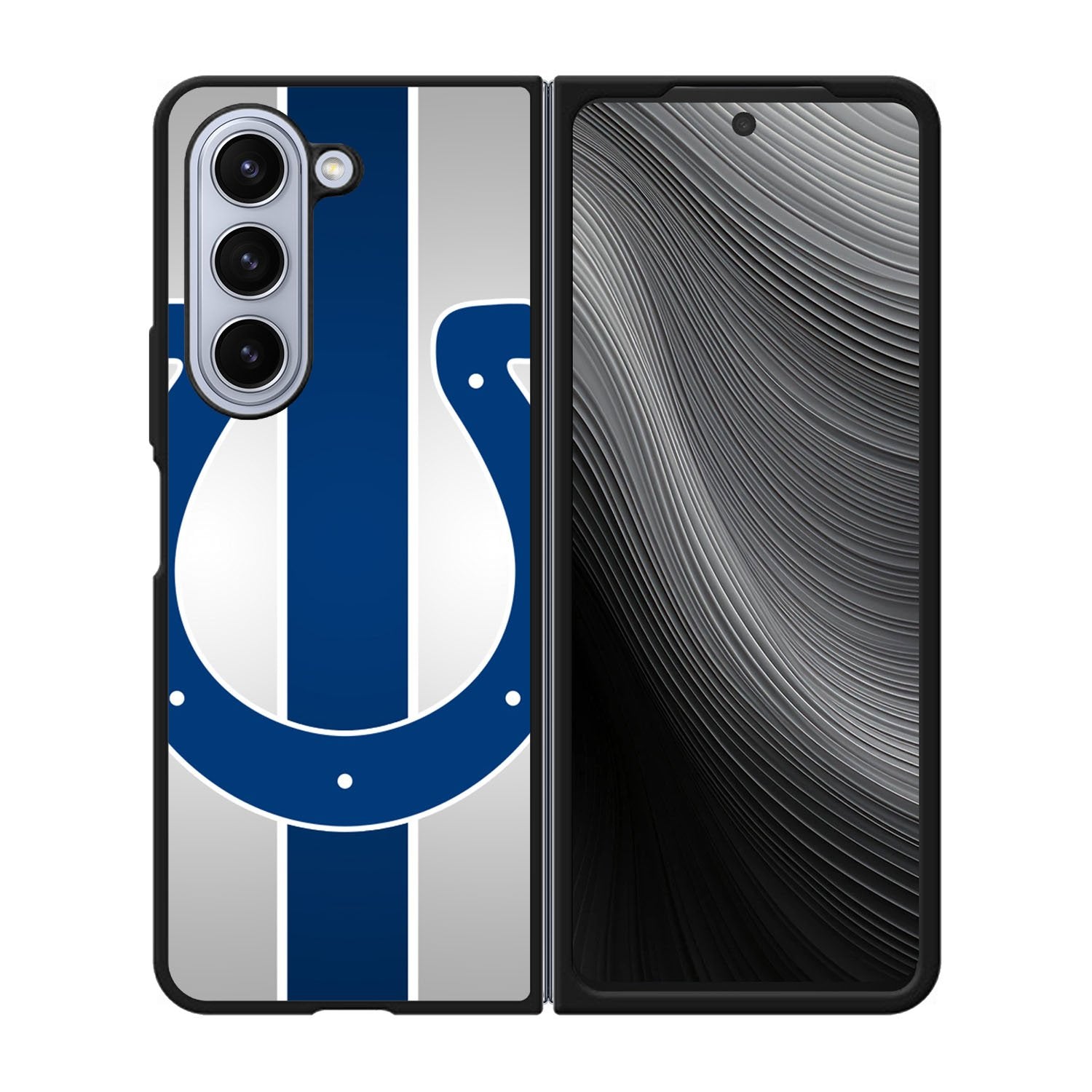 Indianapolis Colts silver Case Samsung Galaxy z Fold 5 5G BC1890