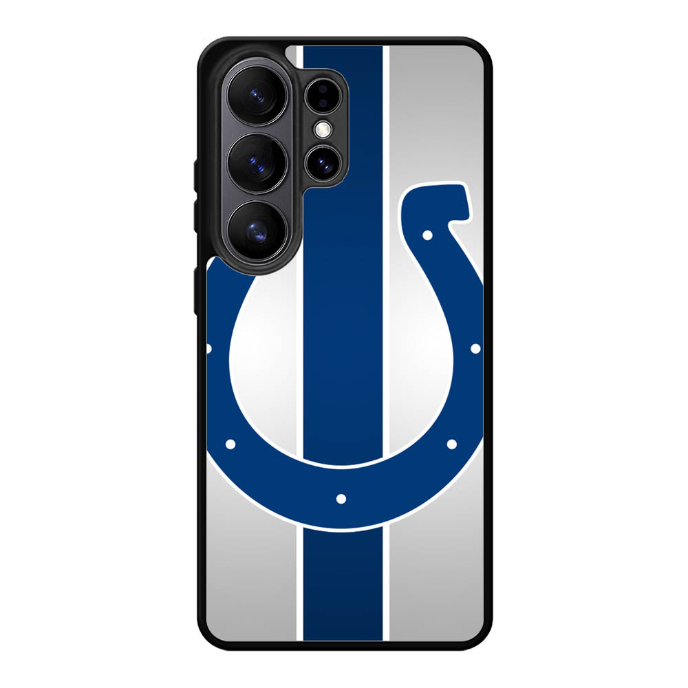 Indianapolis Colts silver Samsung Galaxy S26 Ultra Case BC1890