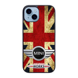 Mini Cooper Flag Jack Case iPhone 15 BC1891
