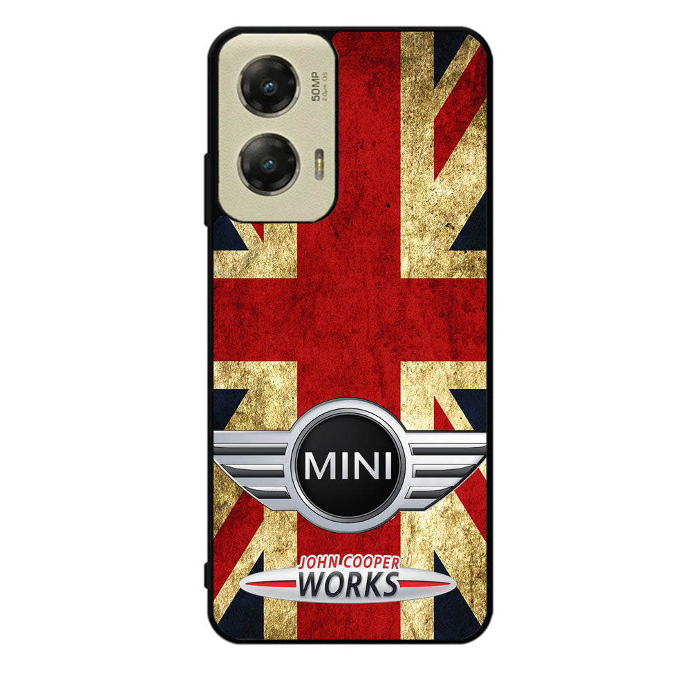 Mini Cooper Flag Jack Case Motorola Moto G Stylus 2024 5G BC1891