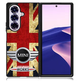 Mini Cooper Flag Jack Samsung Galaxy Z Fold 7 5G Case BC1891