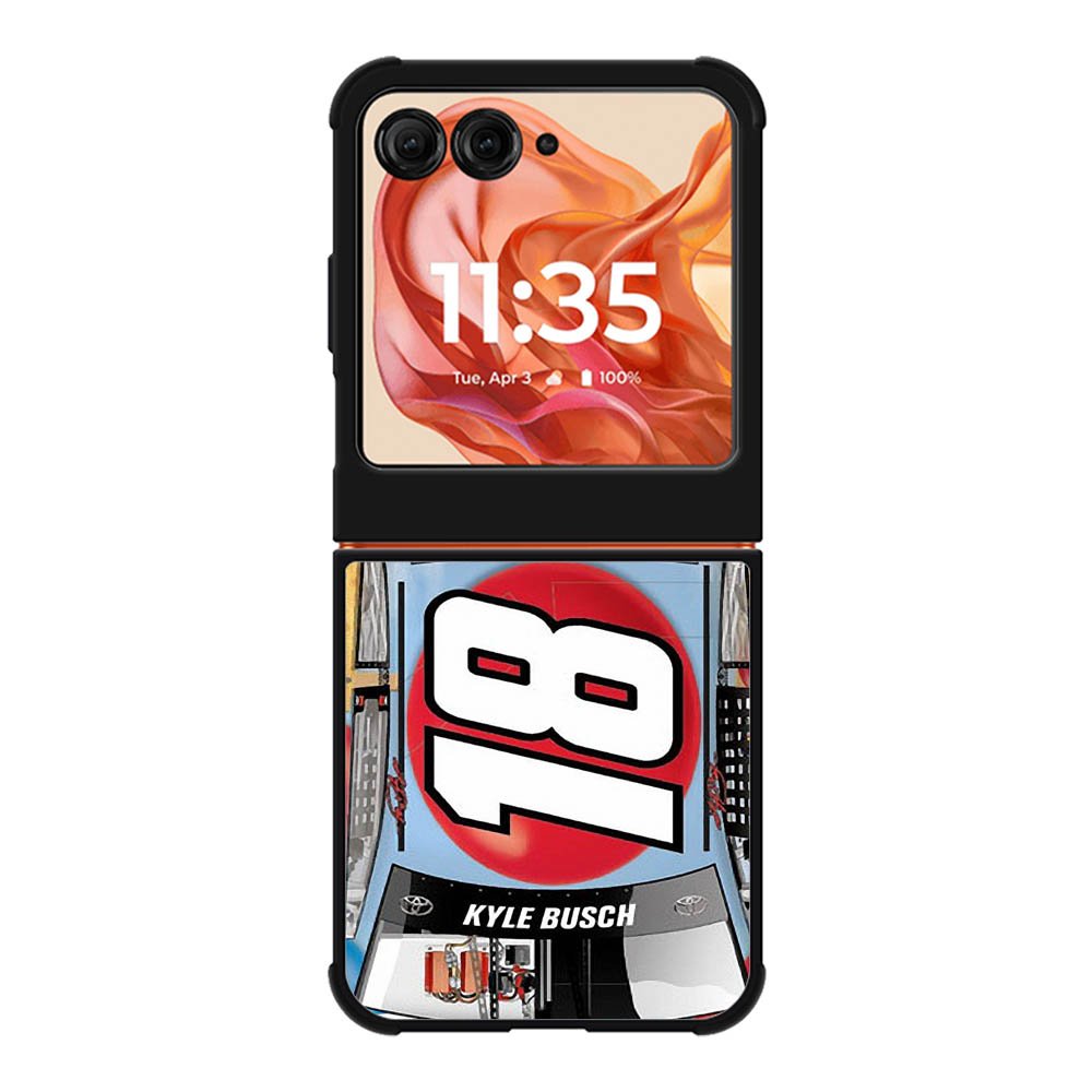 Kyle Busch 18 Nascar Sonoma Motorola Moto Razr 2025/2024 , Moto Razr 60/50 Case BC1892