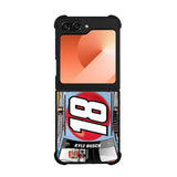 Kyle Busch 18 Nascar Sonoma Case Samsung Galaxy Z Flip 6 5G BC1892