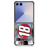 Kyle Busch 18 Nascar Sonoma Samsung Galaxy Z Flip 7 Case BC1892