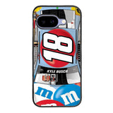 Kyle Busch 18 Nascar Sonoma Google Pixel 10A Case BC1892