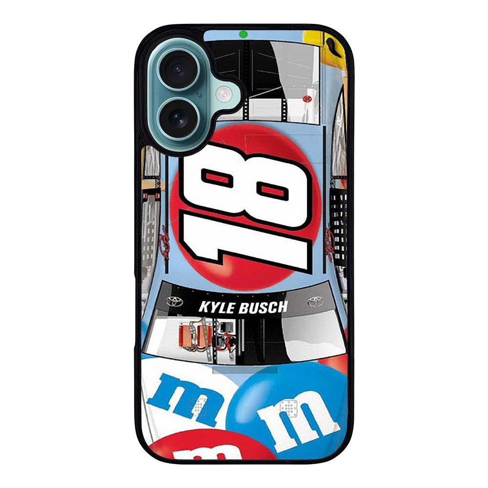 Kyle Busch 18 Nascar Sonoma Case iPhone 16 Plus BC1892