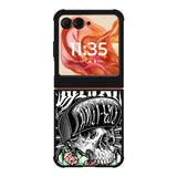New Metal Mulisha Rose Of Skull Motorola Moto Razr 2025/2024 , Moto Razr 60/50 Case BC1894