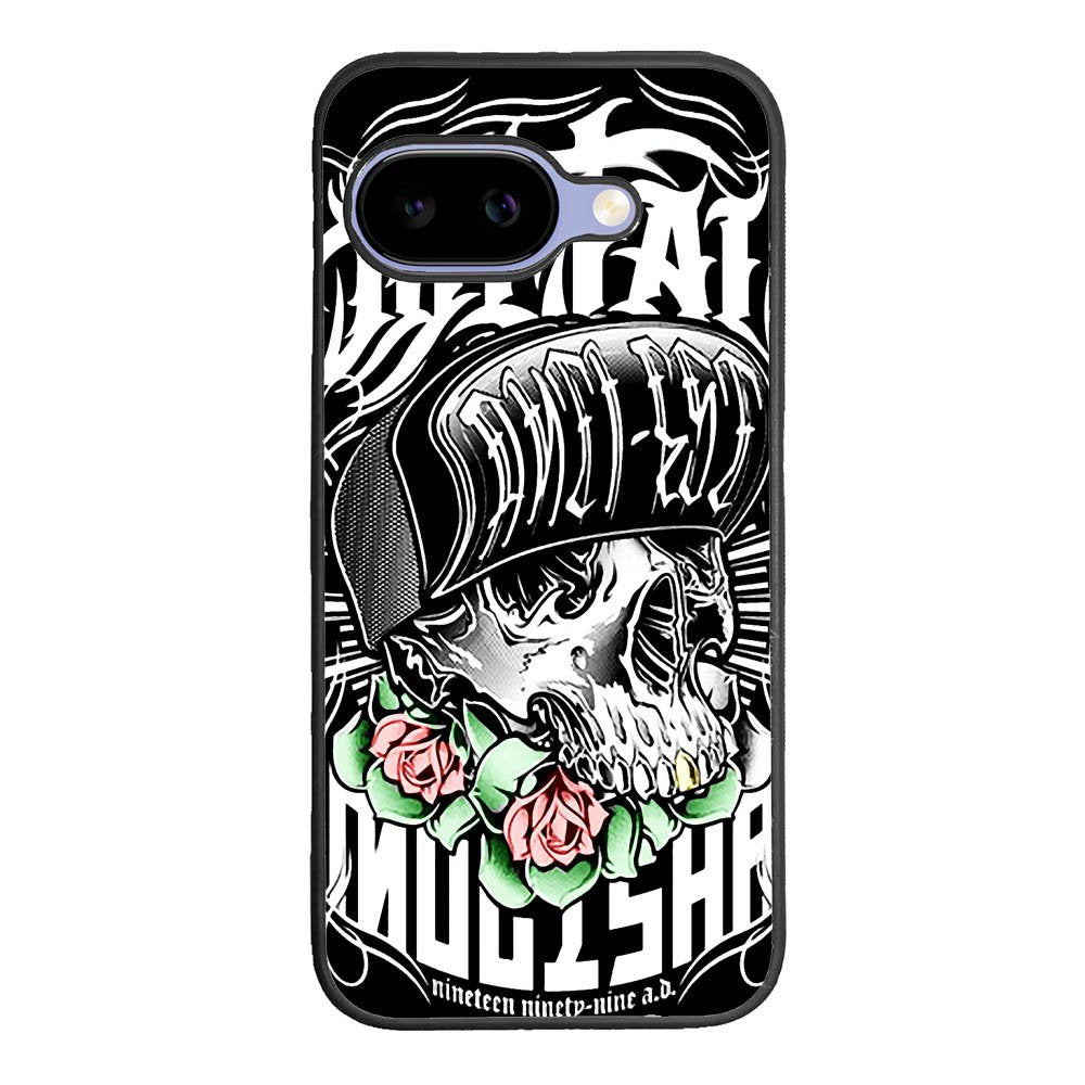 New Metal Mulisha Rose Of Skull Google Pixel 10A Case BC1894