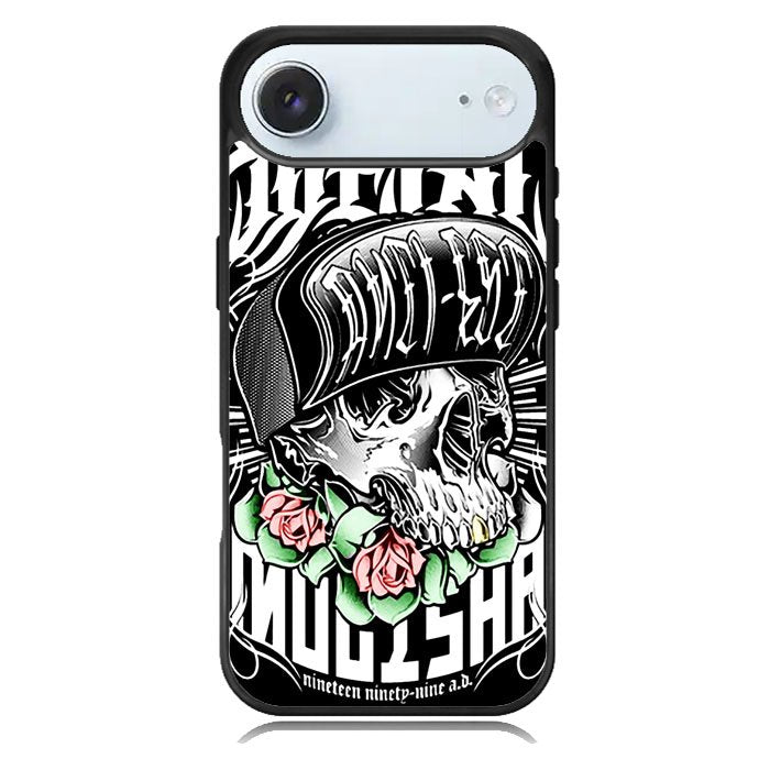 New Metal Mulisha Rose Of Skull iPhone 17 Air Case BC1894