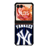 MLB New York Yankees Team Logo NY Yankees Motorola Moto Razr 2025/2024 , Moto Razr 60/50 Case BC1895