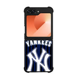 MLB New York Yankees Team Logo NY Yankees Case Samsung Galaxy Z Flip 6 5G BC1895