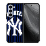MLB New York Yankees Team Logo NY Yankees Case Samsung Galaxy z Fold 5 5G BC1895