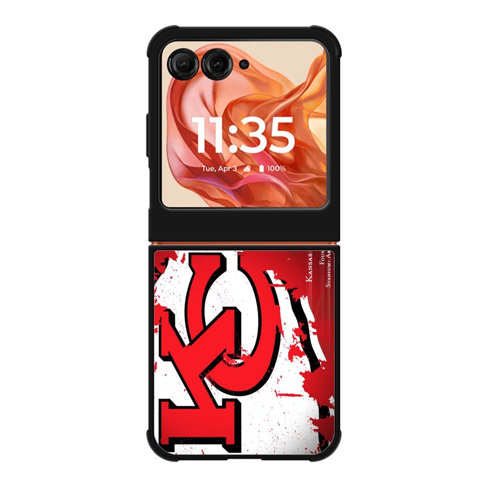 Kansas City Chiefs Motorola Moto Razr 2025/2024 , Moto Razr 60/50 Case BC1899