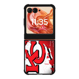 Kansas City Chiefs Motorola Moto Razr 2025/2024 , Moto Razr 60/50 Case BC1899