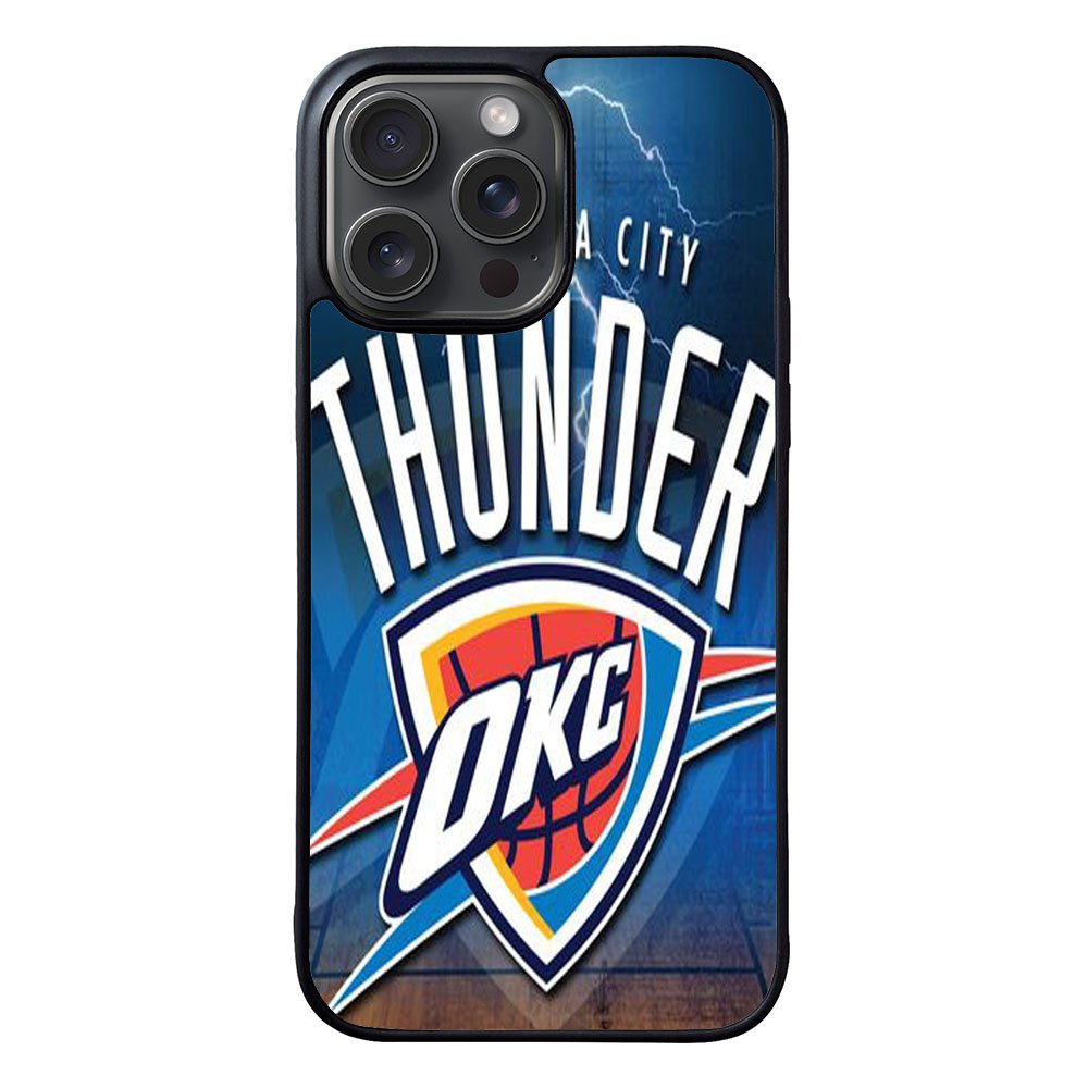Oklahoma City Thunder OKC Case iPhone 15 Pro BC1900