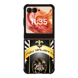 New Orleans Saints NFL Worl Champion Motorola Moto Razr 2025/2024 , Moto Razr 60/50 Case BC1904