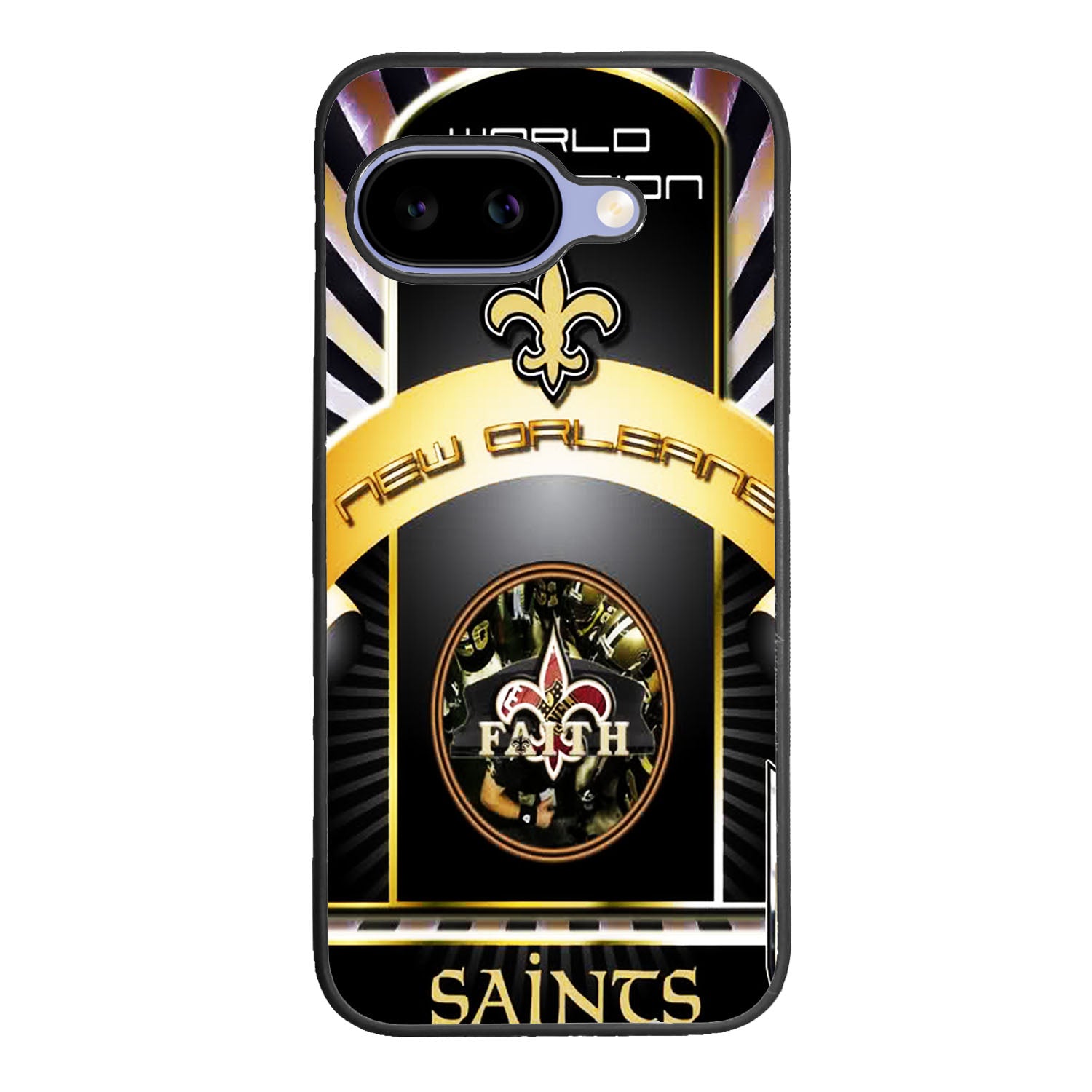 New Orleans Saints NFL Worl Champion Case Google Pixel 9A BC1904