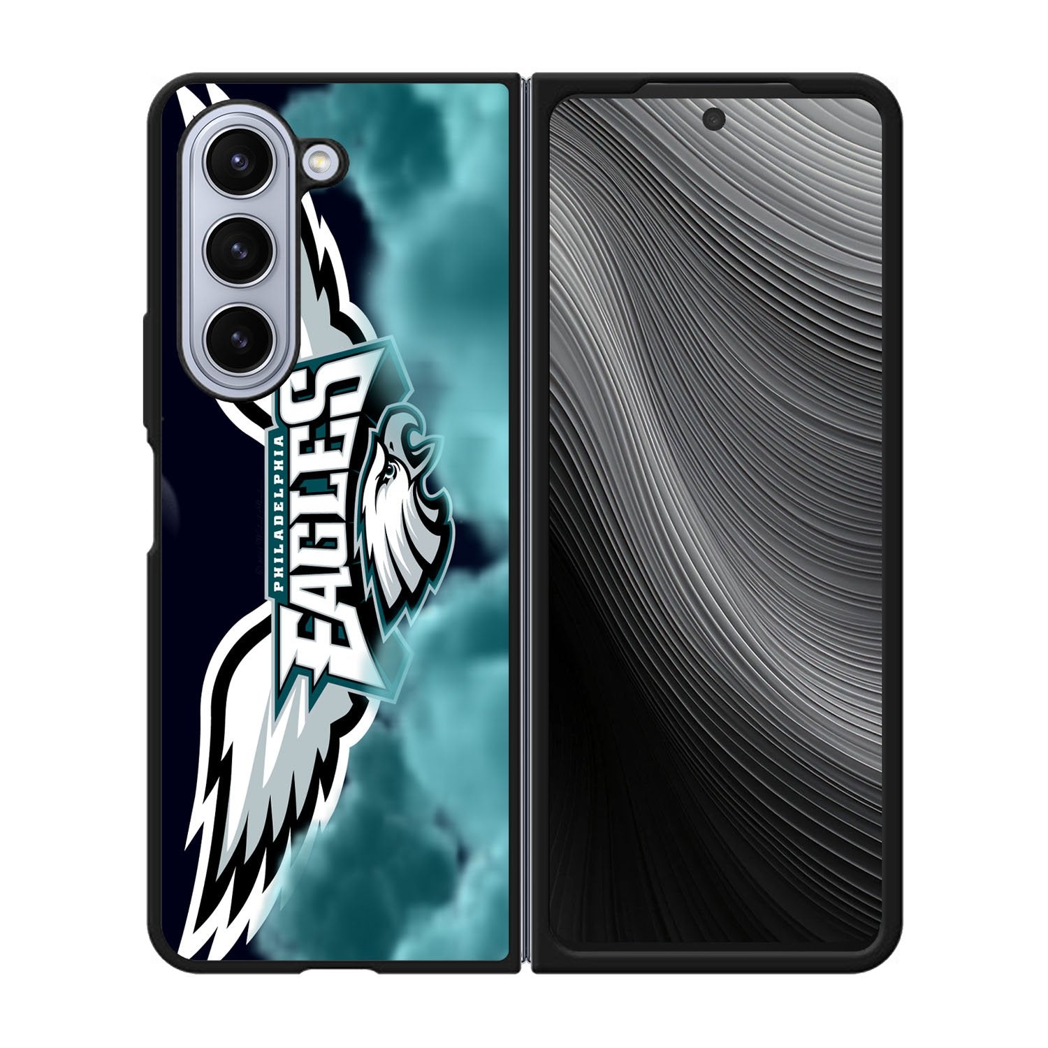 Philadelphia Eagles NFL Team Wing Logo Case Samsung Galaxy z Fold 5 5G BC1905