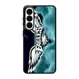 Philadelphia Eagles NFL Team Wing Logo Samsung Galaxy S26 Plus Case BC1905