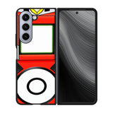 Digimon Fusion Loader Red Case Samsung Galaxy z Fold 5 5G BC1929