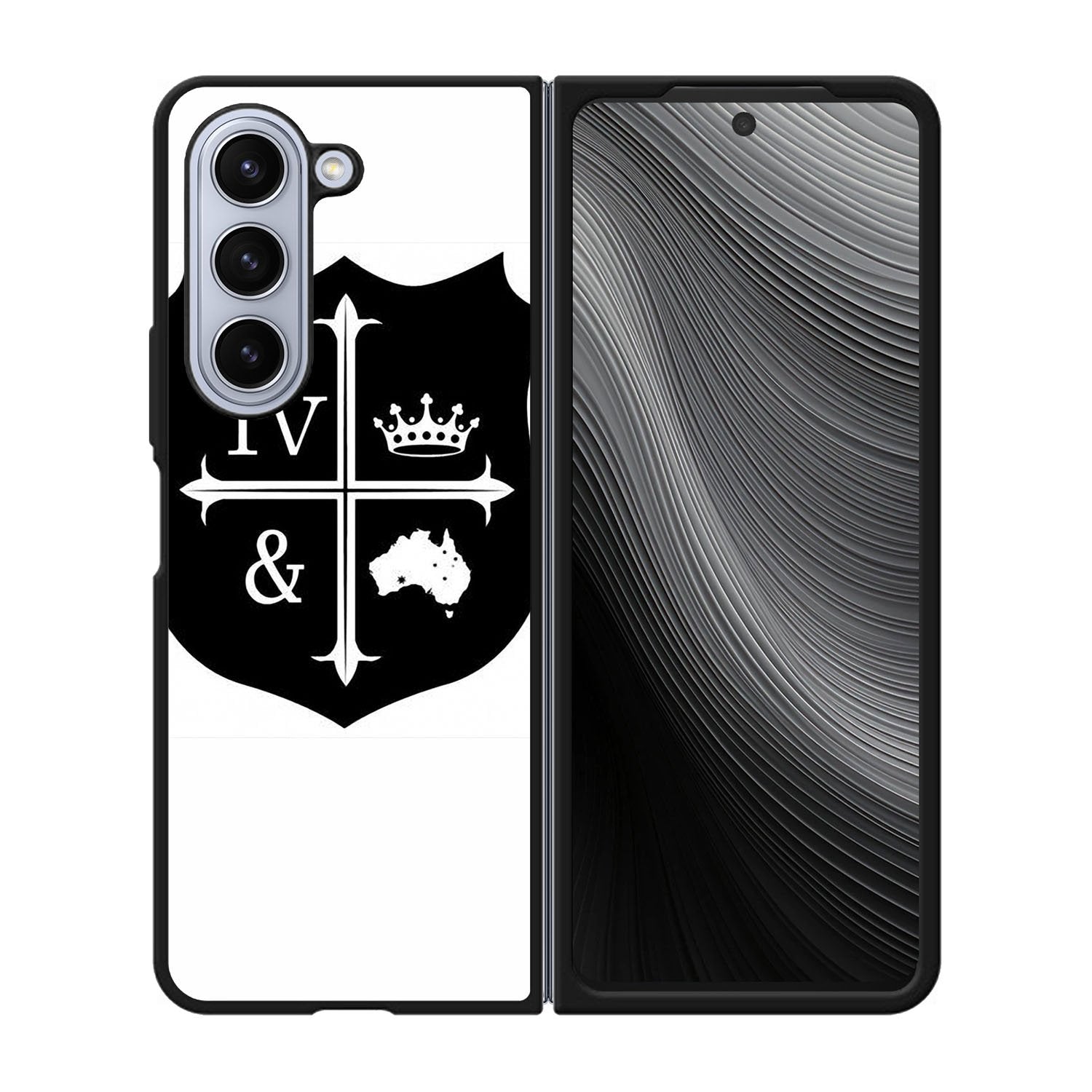 For King And Country Logo Case Samsung Galaxy z Fold 5 5G BC1930