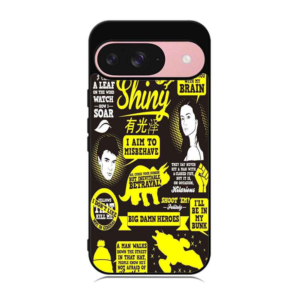 Firefly Serenity Collage Quotes Case Google Pixel 9 BC1931