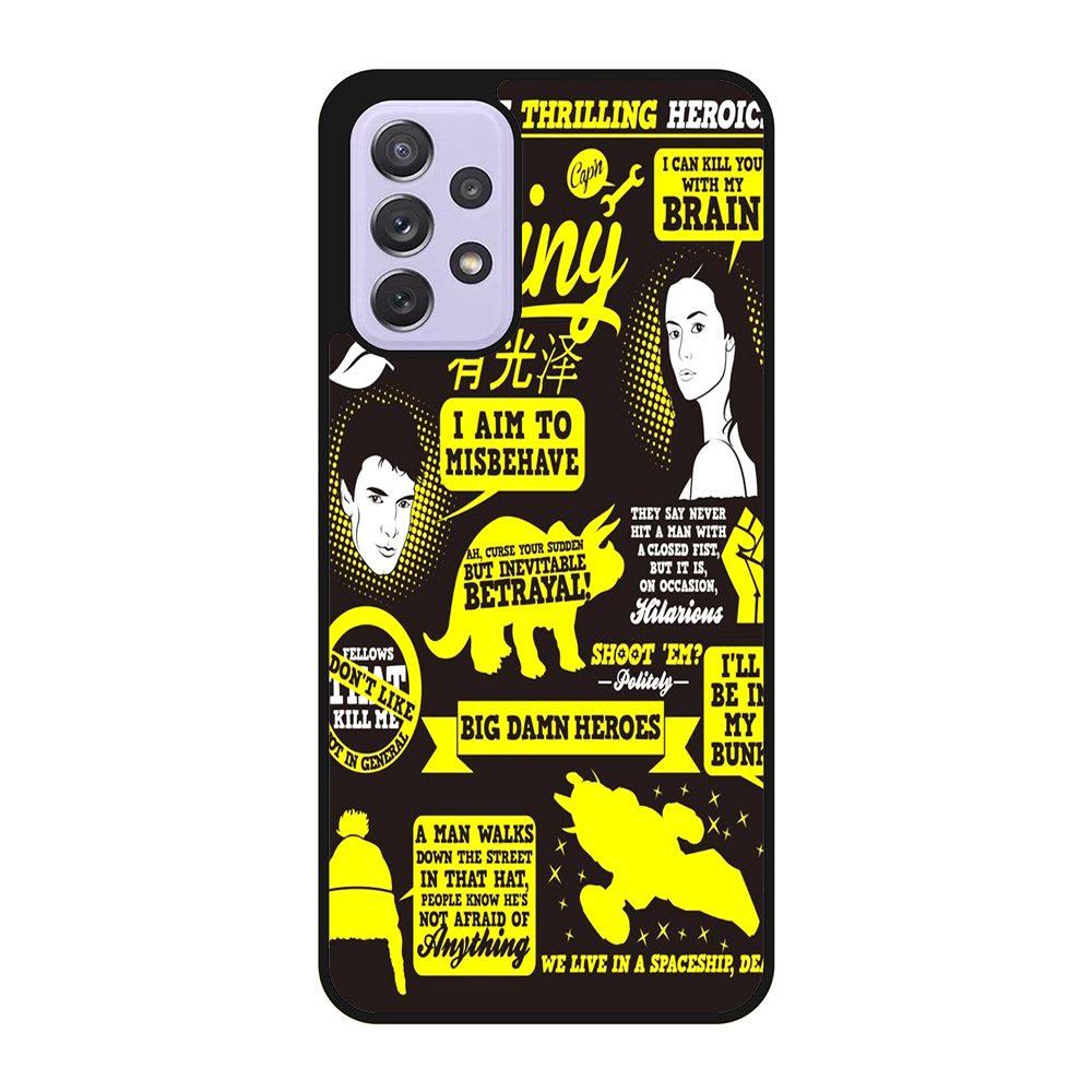 Firefly Serenity Collage Quotes Samsung Galaxy A23 5G Case BC1931