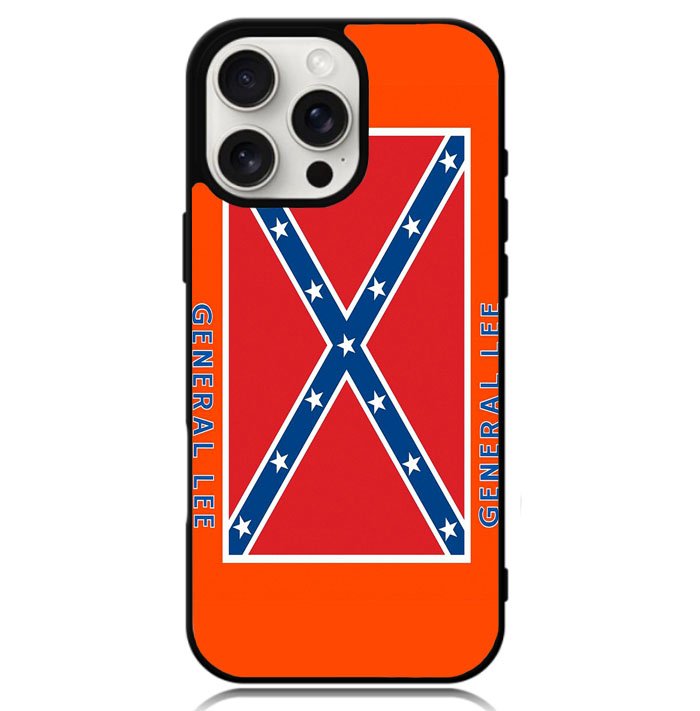 General Lee Roof Logo The Dukes of Hazzard Case iPhone 16 Pro Max BC1932