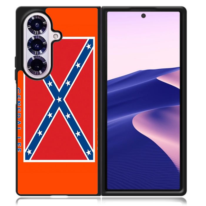 General Lee Roof Logo The Dukes of Hazzard Samsung Galaxy Z Fold 7 5G Case BC1932