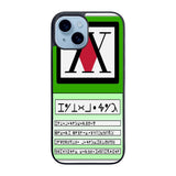 Hunter X Hunter License Card Case iPhone 15 BC1934