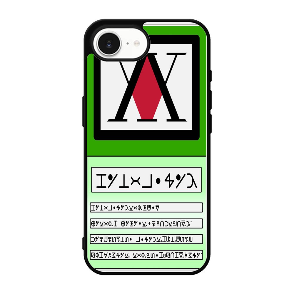 Hunter X Hunter License Card iPhone 17e Case BC1934