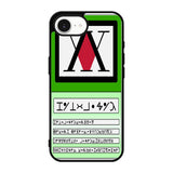 Hunter X Hunter License Card iPhone 17e Case BC1934
