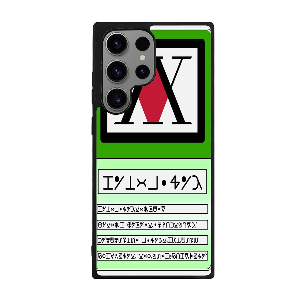 Hunter X Hunter License Card Case Samsung Galaxy S24 Ultra 5G BC1934