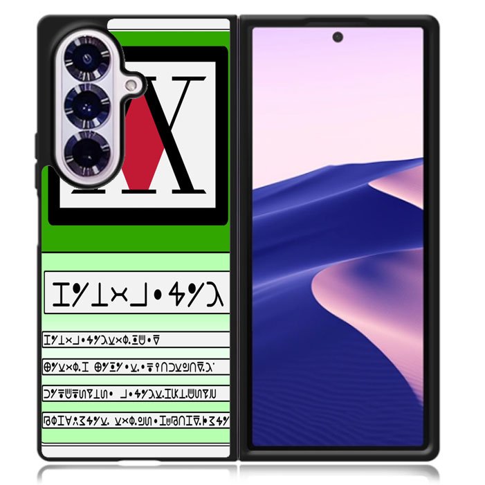 Hunter X Hunter License Card Samsung Galaxy Z Fold 7 5G Case BC1934