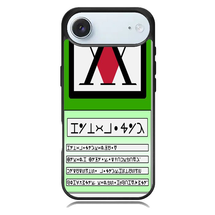 Hunter X Hunter License Card iPhone 17 Air Case BC1934