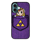 Pocket Zelda - Legend of Zelda Case iPhone 16 Plus BC1937